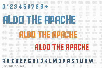the Apache Download - Fonts4Free