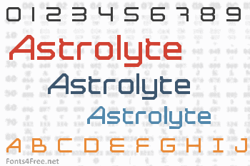Astrolyte Font Download - Fonts4Free