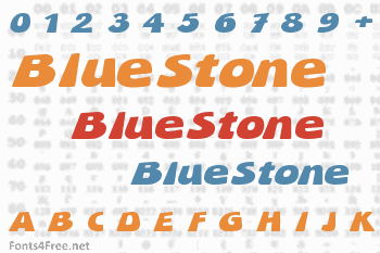 BlueStone Font