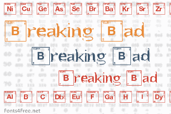 breaking bad font photoshop download