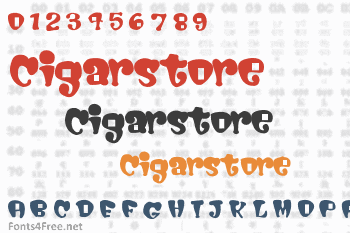 Cigarstore Font