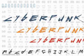 Punk Cyber Font