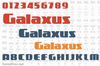 Galaxus Font