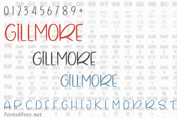 Gillmore Font