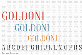 Goldoni Font