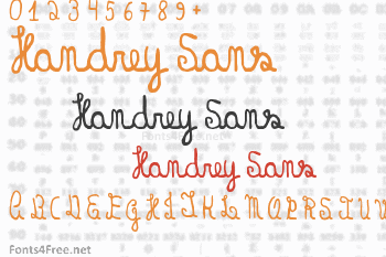 Handrey Sans Font
