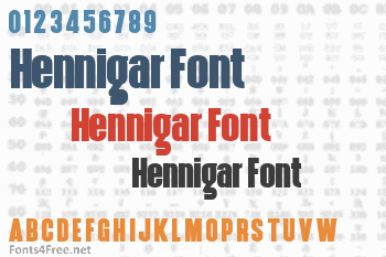 Hennigar Font