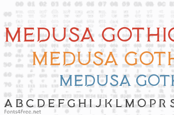 Medusa Gothic Font