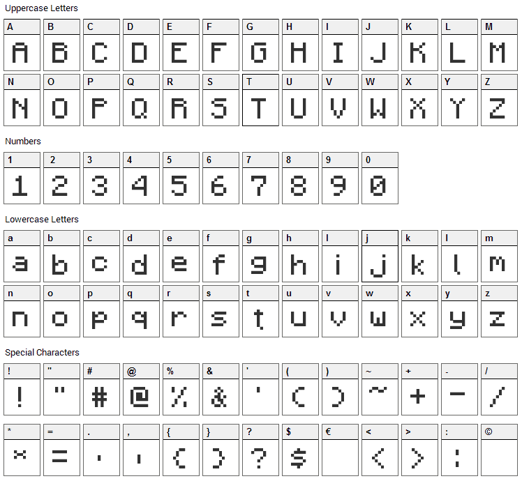 Minecraft Font - Minecraft Font Generator