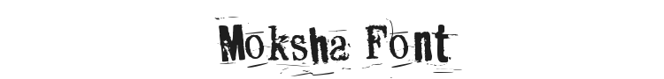 Moksha Font Preview