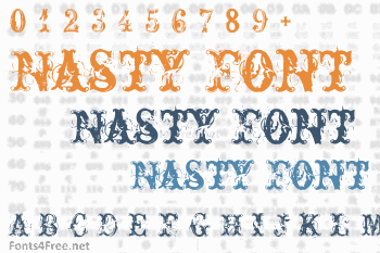 Nasty Font