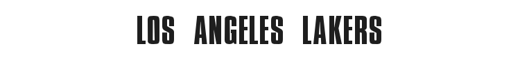 NBA Lakers Font Download (Los Angeles Lakers Font ...