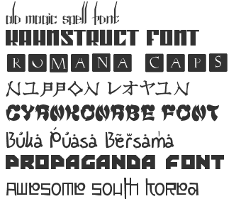 Foreign Look Fonts Free Download | Fonts4Free