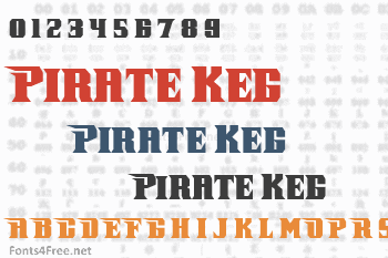 Pirate Keg Font