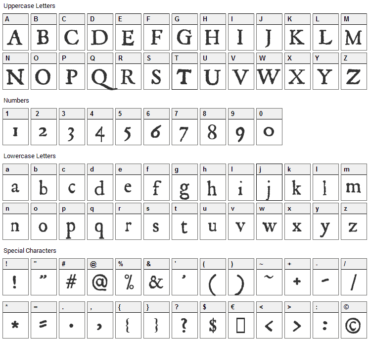 ancient roman font