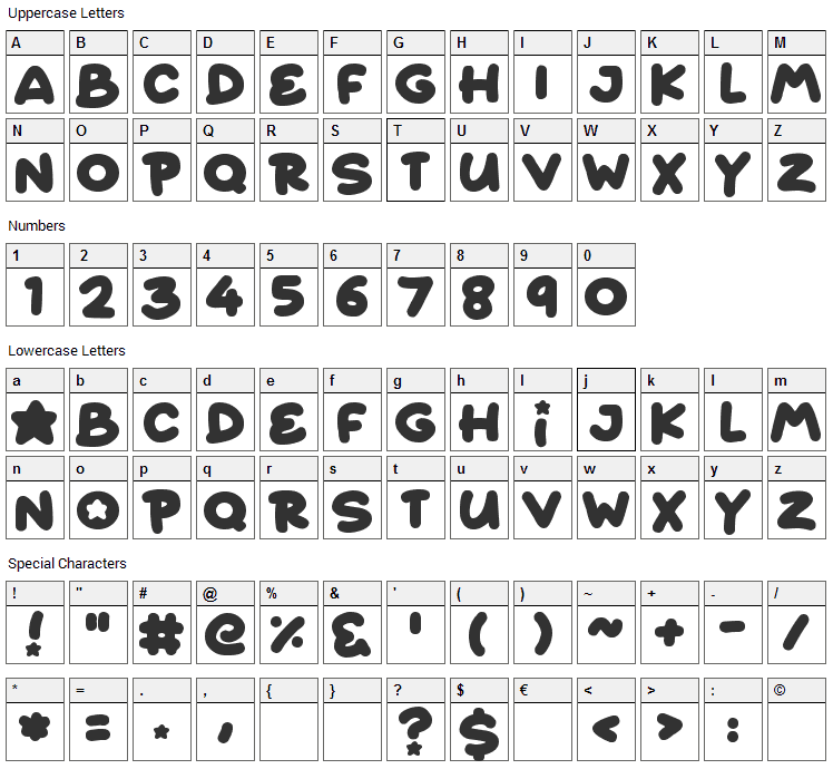 Starborn - Font Family (Typeface) Free Download TTF, OTF 