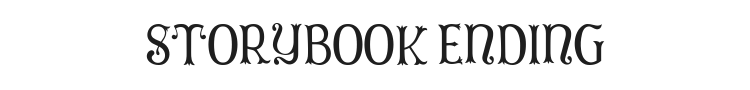 Storybook Ending Font Preview