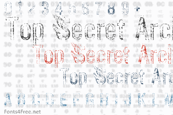 Top Secret Archive Font