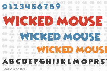 Wicked Mouse Font